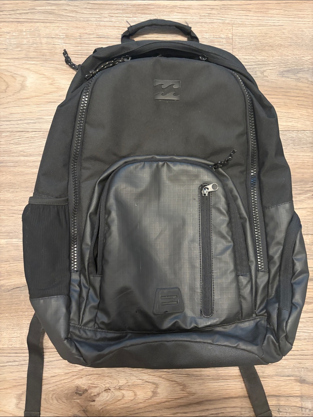 Billabong Black Men's Everyday Backpack with Front Zip Pocket